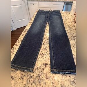 Joe's Jeans Dark Blue Straight Leg Women's Jeans